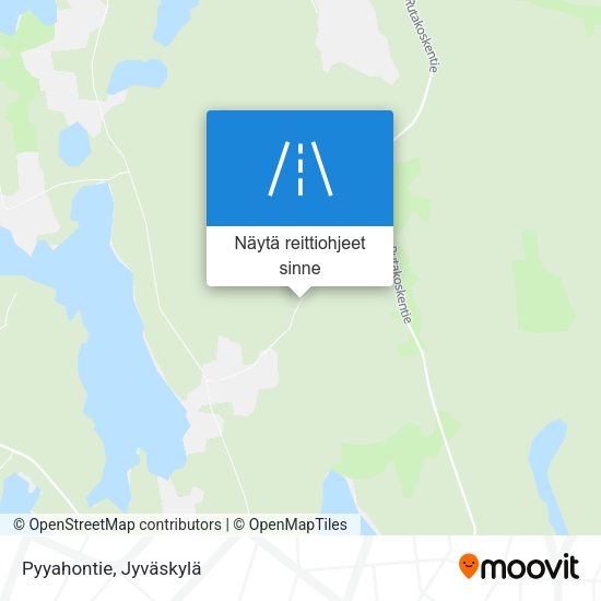 Pyyahontie kartta