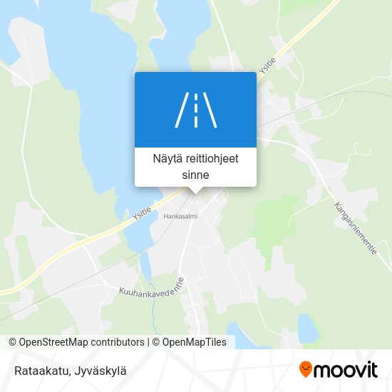 Rataakatu kartta