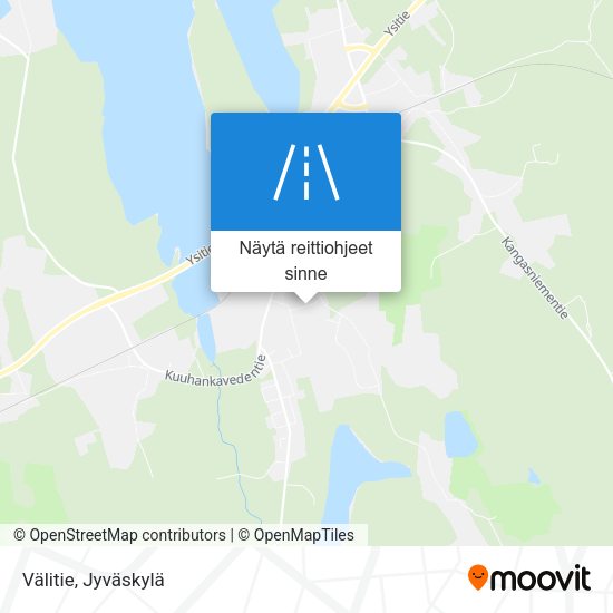 Välitie kartta