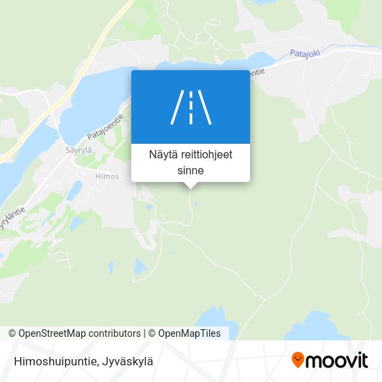 Himoshuipuntie kartta