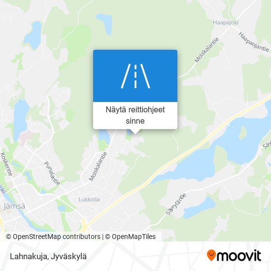 Lahnakuja kartta