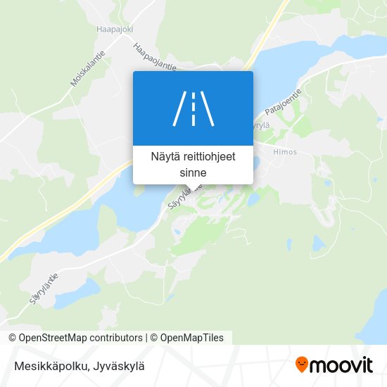 Mesikkäpolku kartta