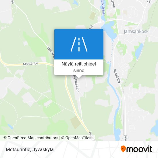 Metsurintie kartta