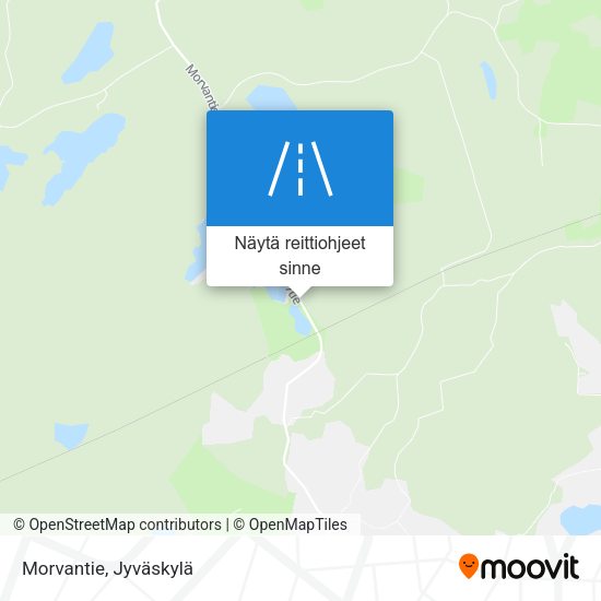 Morvantie kartta
