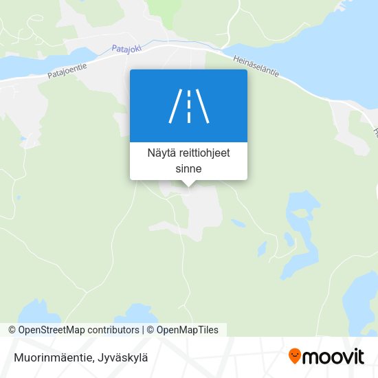 Muorinmäentie kartta