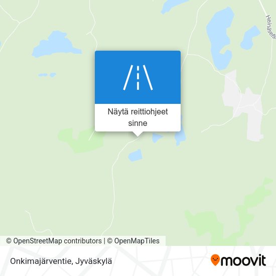 Onkimajärventie kartta