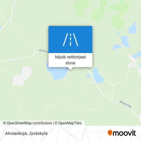 Aholankuja kartta