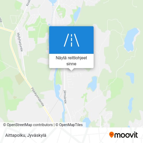 Aittapolku kartta