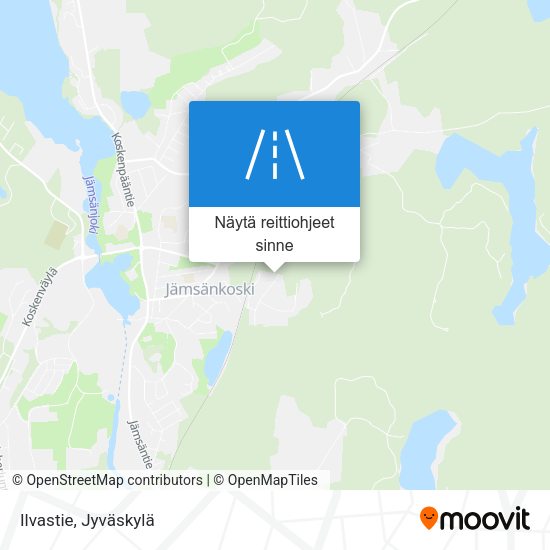 Ilvastie kartta