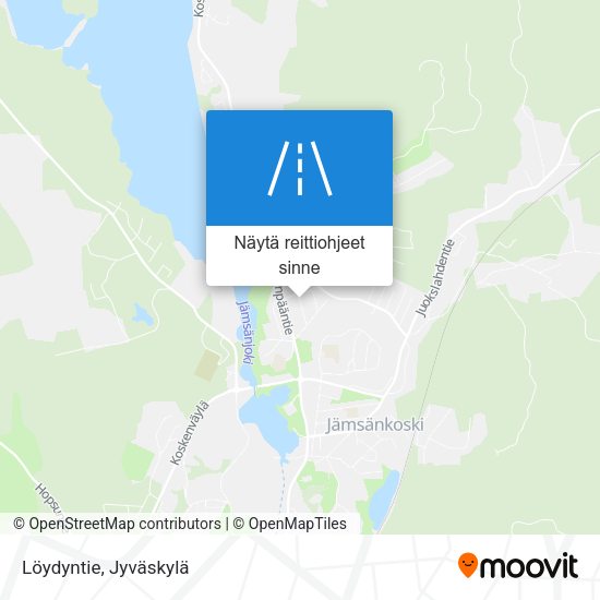 Löydyntie kartta