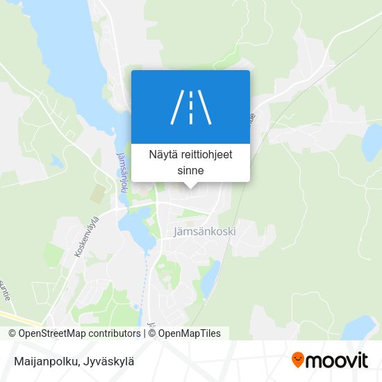 Maijanpolku kartta