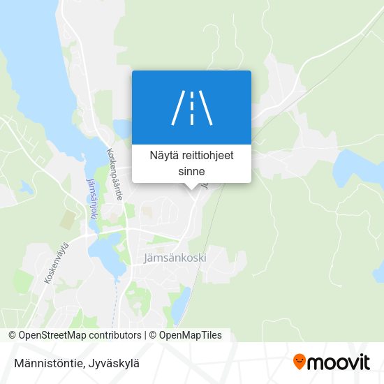 Männistöntie kartta