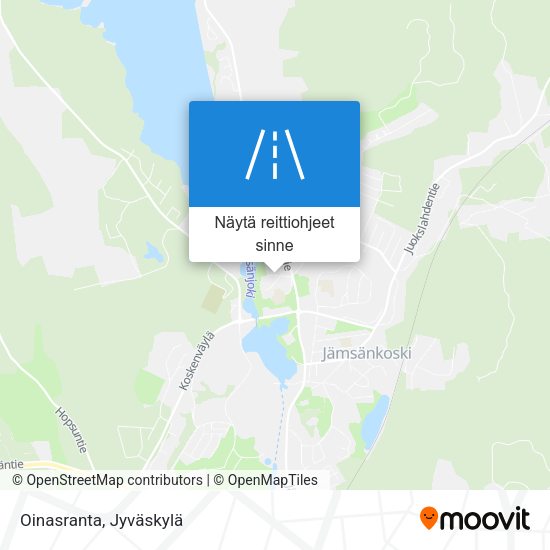 Oinasranta kartta