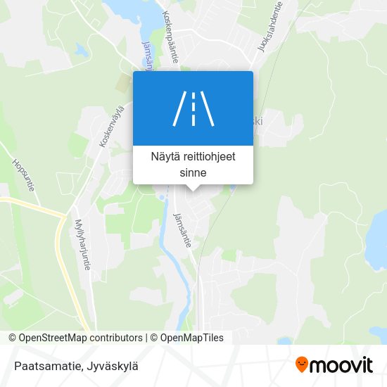 Paatsamatie kartta