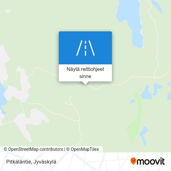 Pitkäläntie kartta