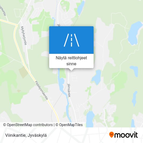 Viinikantie kartta