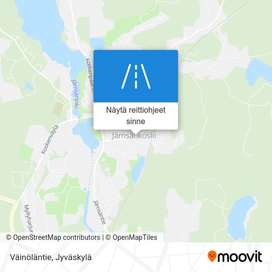 Väinöläntie kartta