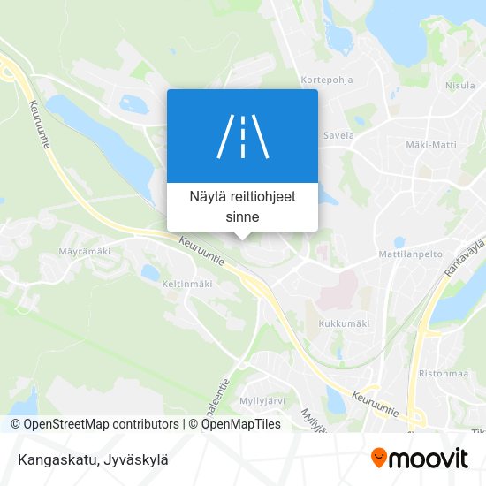 Kangaskatu kartta