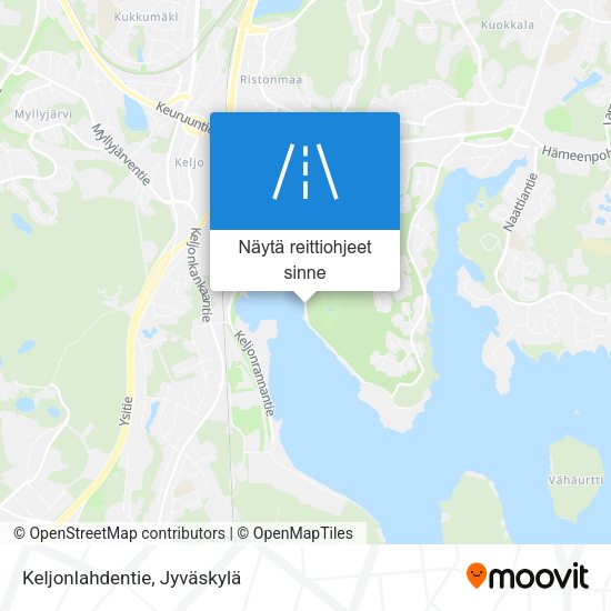Keljonlahdentie kartta