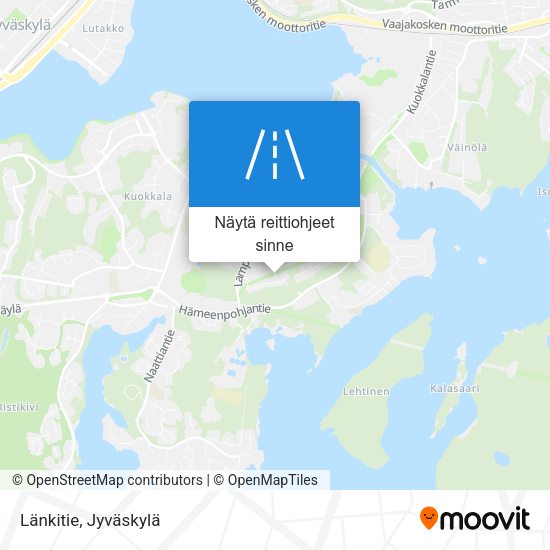 Länkitie kartta
