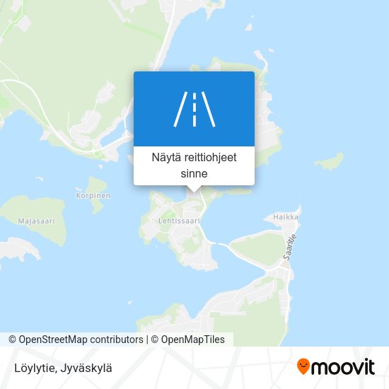 Löylytie kartta