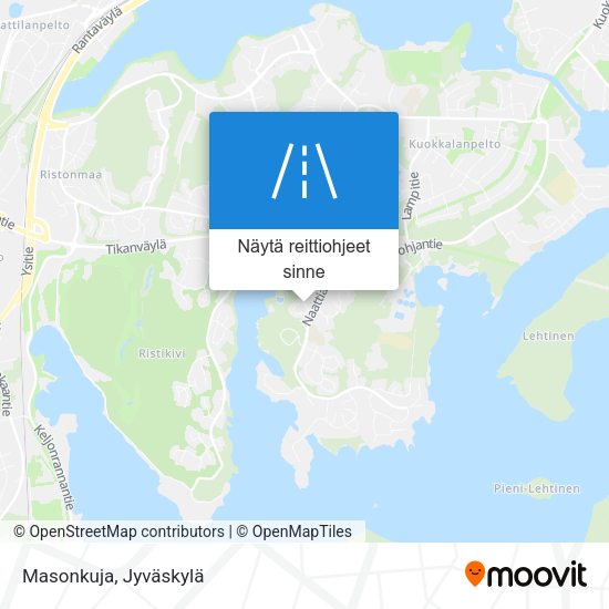 Masonkuja kartta