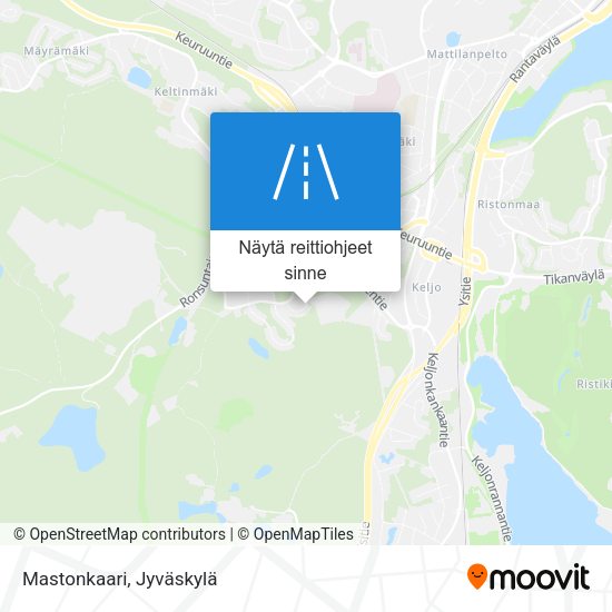 Mastonkaari kartta