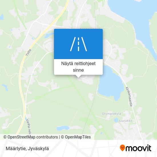 Määrlytie kartta