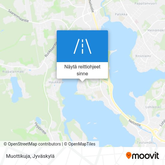 Muottikuja kartta