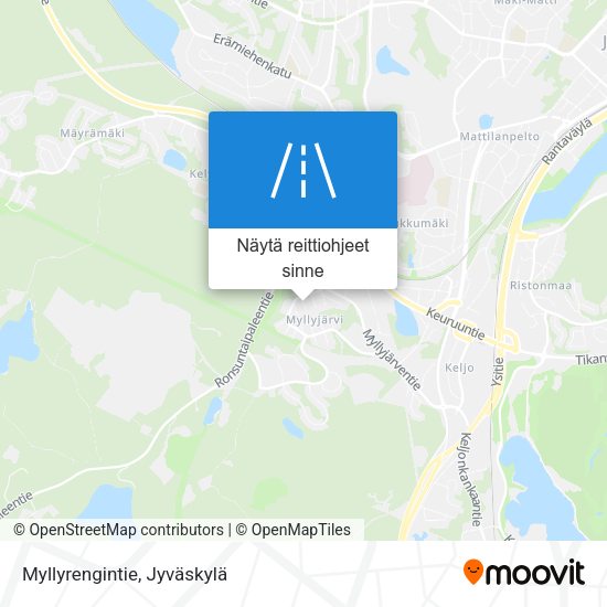 Myllyrengintie kartta