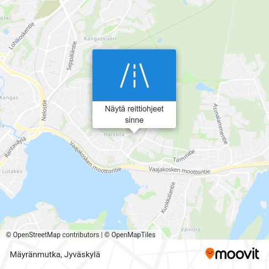 Mäyränmutka kartta
