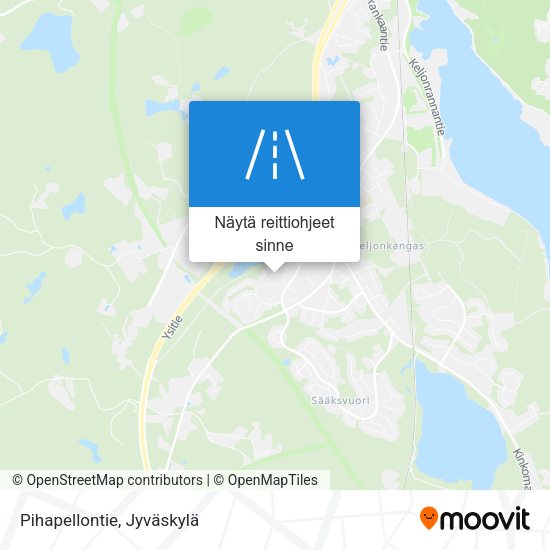 Pihapellontie kartta