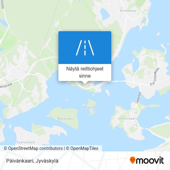 Päivänkaari kartta