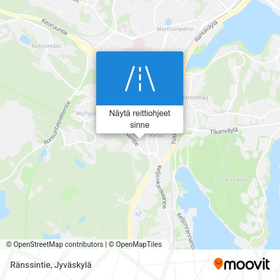 Ränssintie kartta