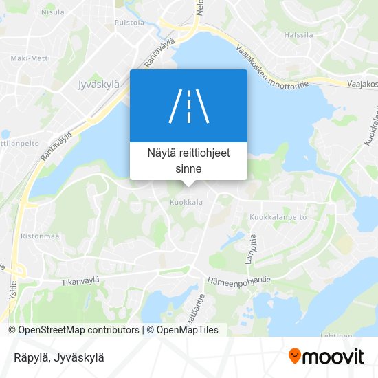 Räpylä kartta