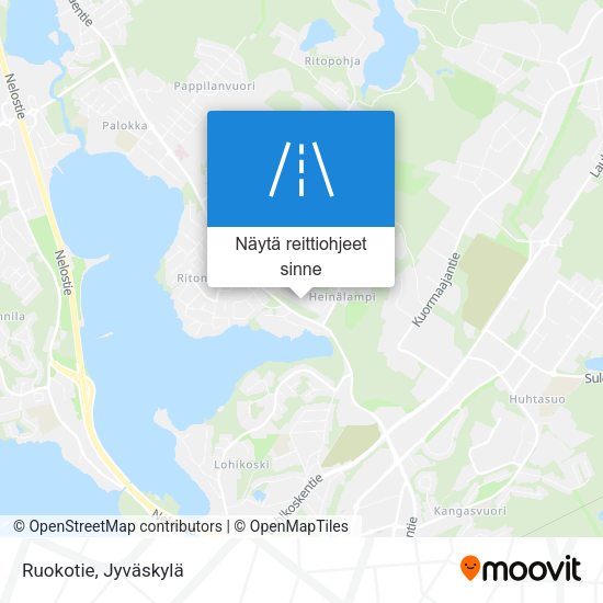 Ruokotie kartta