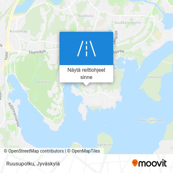 Ruusupolku kartta