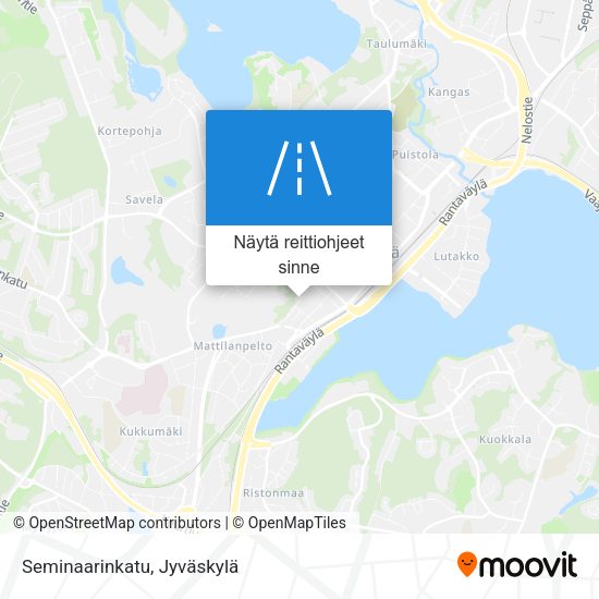 Seminaarinkatu kartta