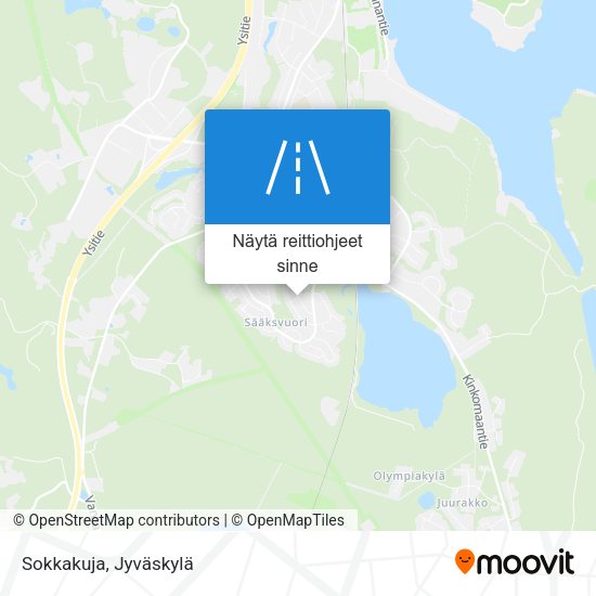 Sokkakuja kartta