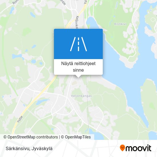 Särkänsivu kartta