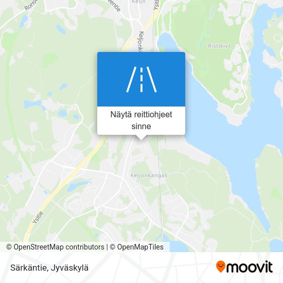 Särkäntie kartta