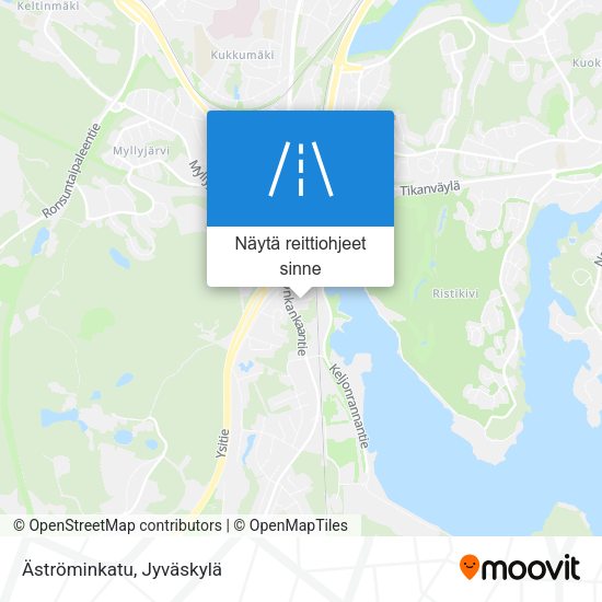 Äströminkatu kartta