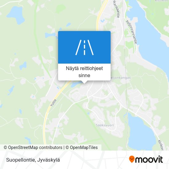 Suopellontie kartta