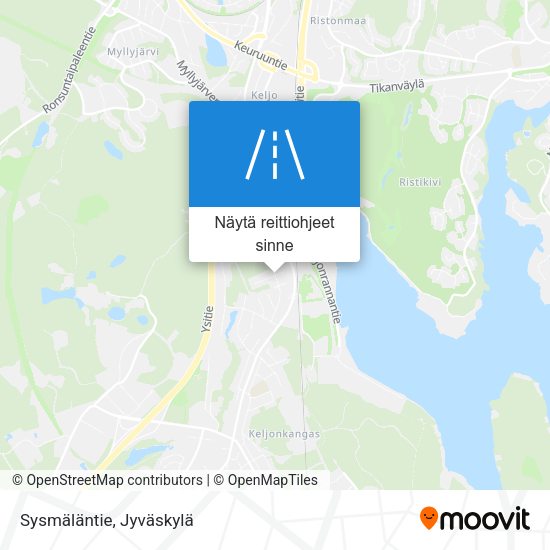 Sysmäläntie kartta