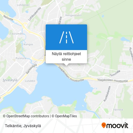 Telkäntie kartta