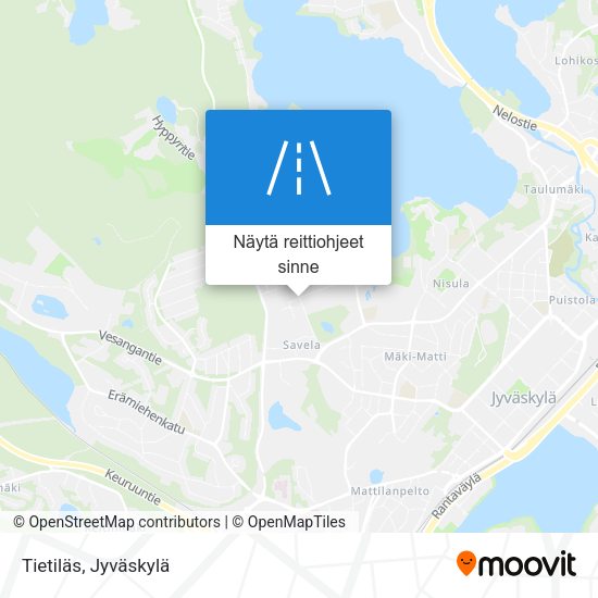 Tietiläs kartta