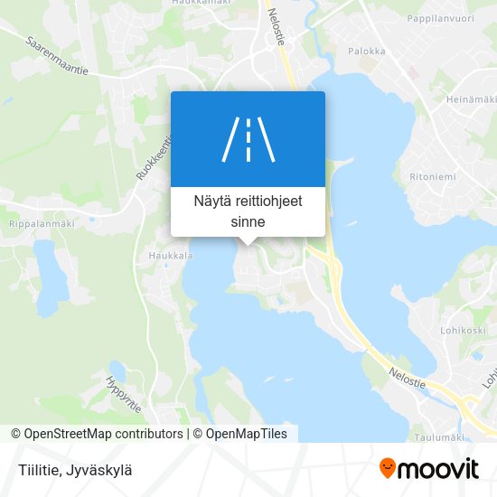 Tiilitie kartta