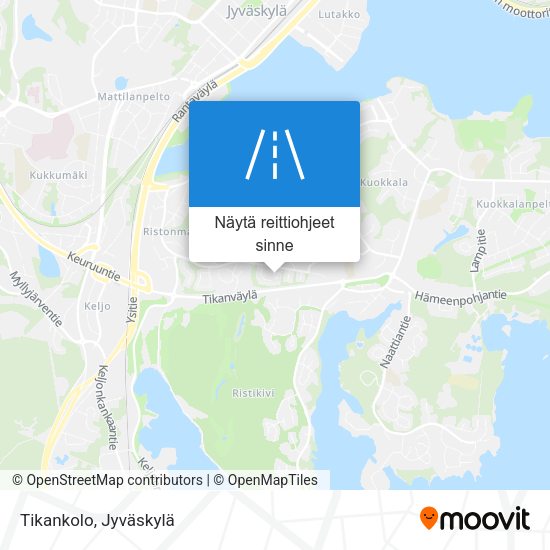 Tikankolo kartta