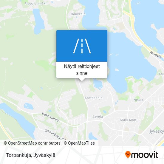Torpankuja kartta