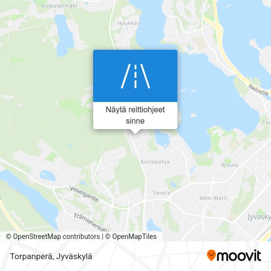 Torpanperä kartta
